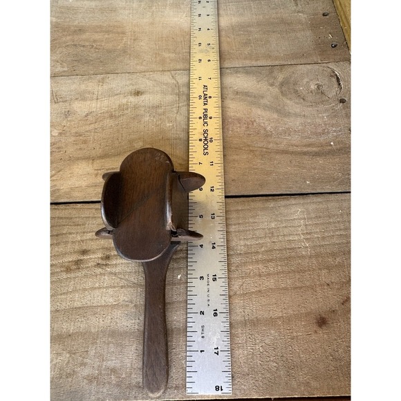 Vintage Rare Find Wooden Baby Rattle Toy  Very Cool Collectible And Decor Item - Picture 8 of 11